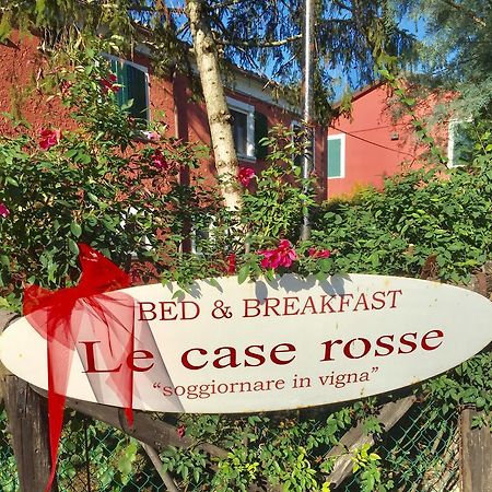 Beb Le Case Rosse Bed and Breakfast Verucchio Eksteriør billede